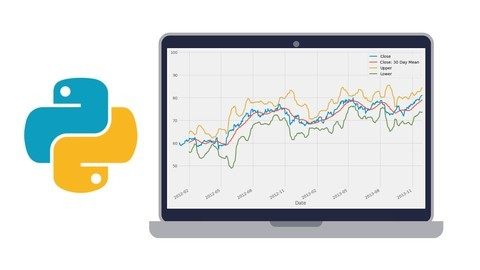 Algo-Trading, Handelsroboter und Handelsalgorithmen programmieren lernen: Tradingkurse auf Udemy (2025) Python für Finanzanalyse und Algo Trading