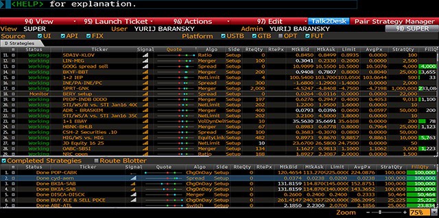 Global Macro - weltweite Anlagemöglichkeiten nutzen (2025) Global Macro Screenshot Bloomberg Terminal
