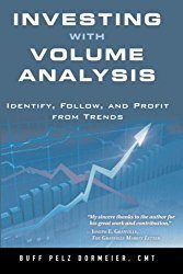 Volumen im Trading nutzen: Die 10 besten Bücher (2025) Buchcover von Investing with Volume Analysis Buff Dormeier