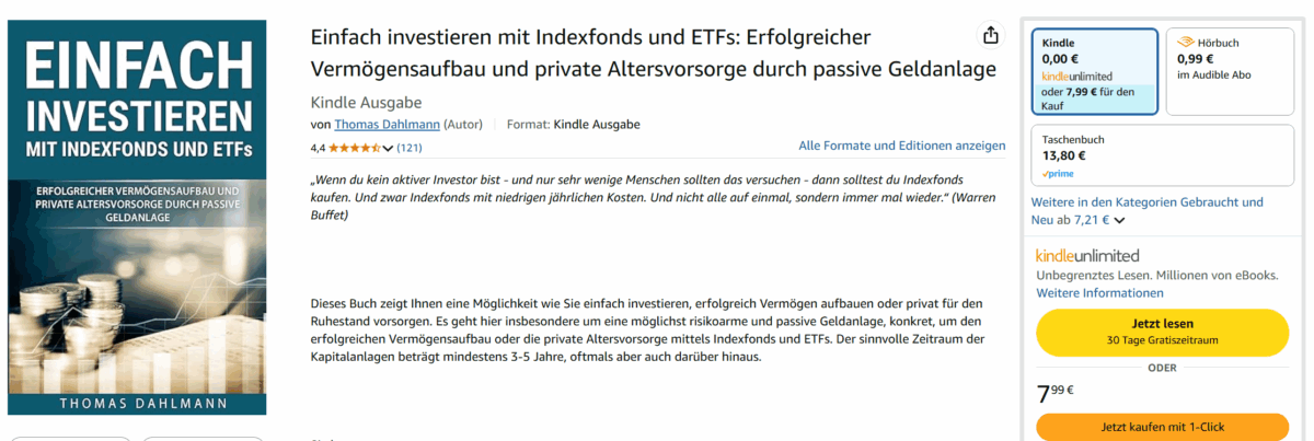 Thomas Dahlmann: Trading, Psychologie & Erfahrungen (2025) einfach investieren von thomas dahlmann bei amazon