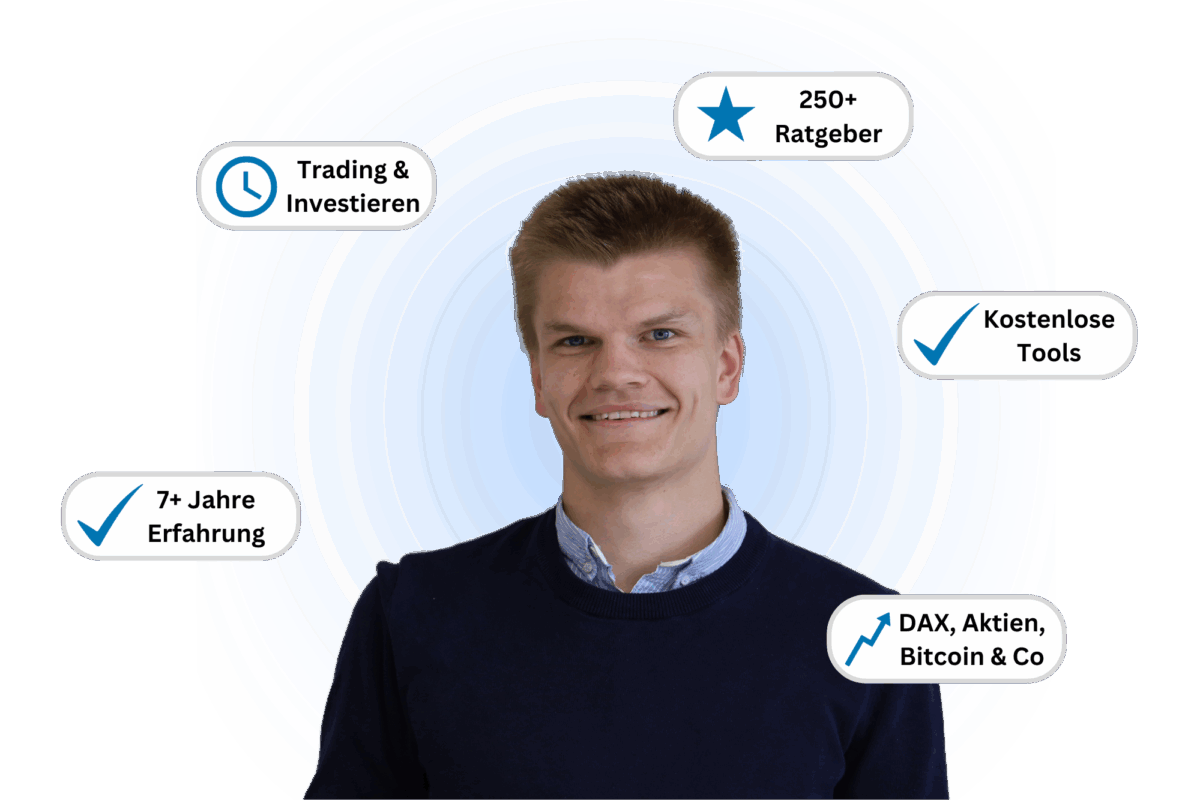 Finanzradar im Test – Live-Trading, Strategie & Performance (2025) christian böttger von finanzradar, bild von der webseite