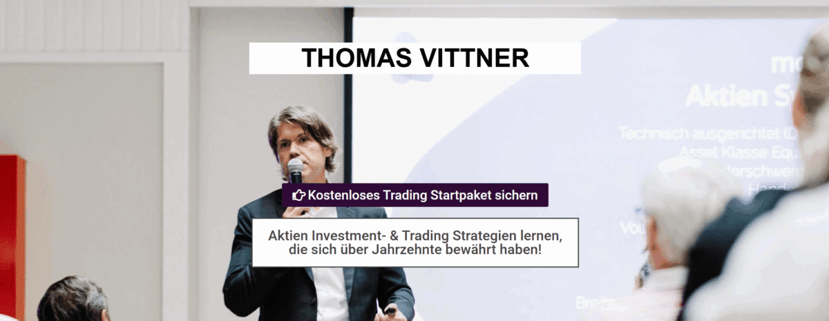 Thomas Vittner - Trading-Ausbildung, Bücher & Erfahrungen (2025) ein blick auf die webseite von thomas vittner mit bild von thomas vittner