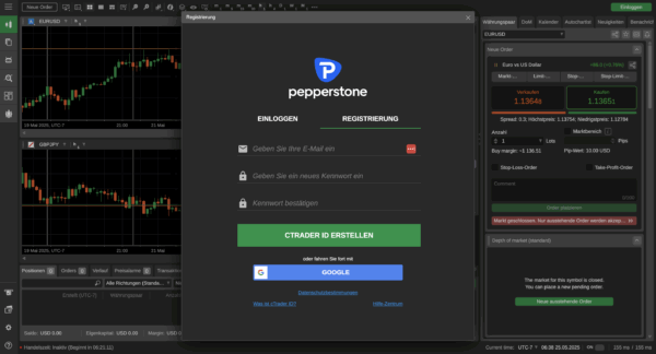 cTrader Erfahrungen - die Alternative zum Metatrader (2025) ctrader pepperstone anmeldung