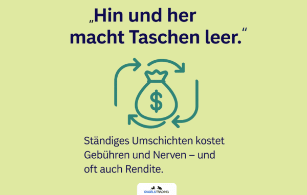 Die 8 bekanntesten Börsenweisheiten und ihre Bedeutung Börsenweisheit: Hin und her macht Taschen leer.