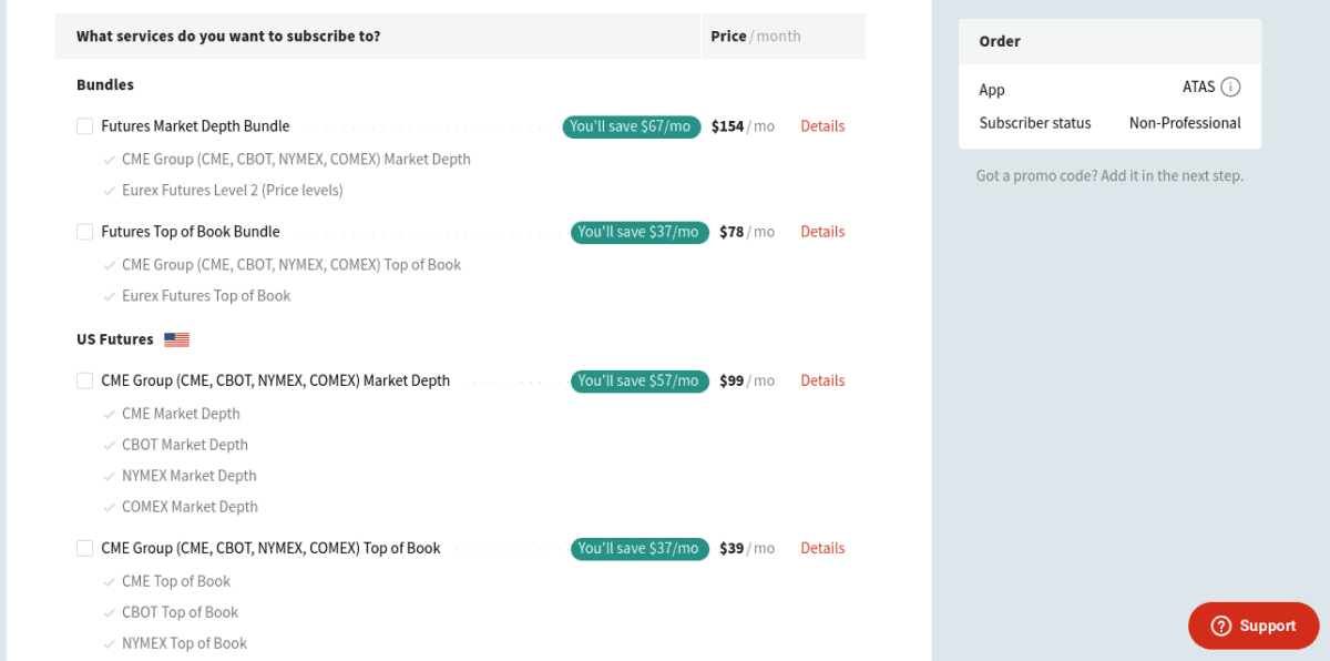 Die besten Forex Screener im Vergleich: Funktionen und Preisvergleich (2025) ATAS dxFeed