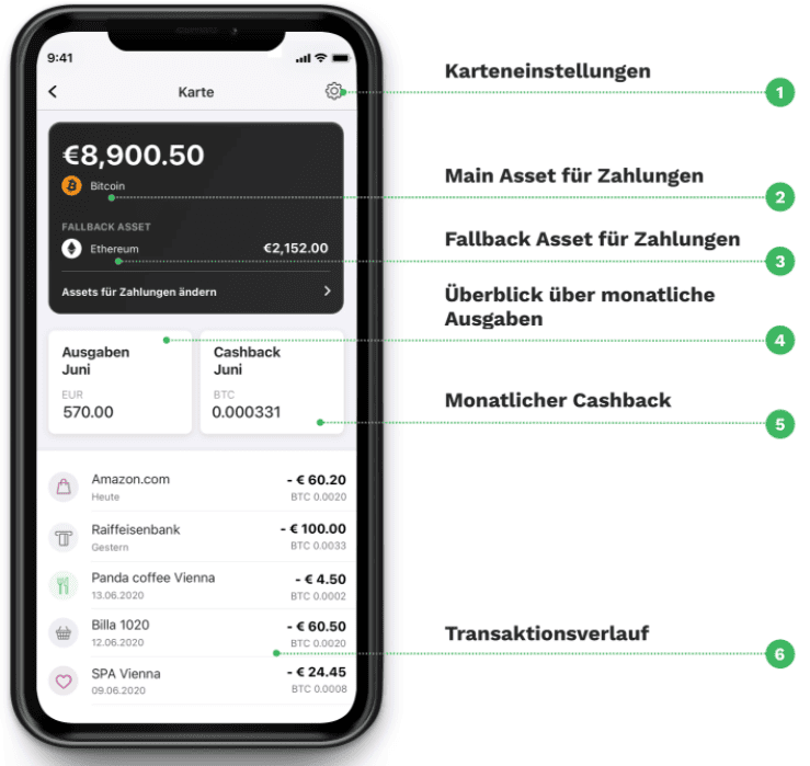 Bitpanda Krypto-Broker - Erfahrungen | Test (2025) Bitpanda Visa Debit Card