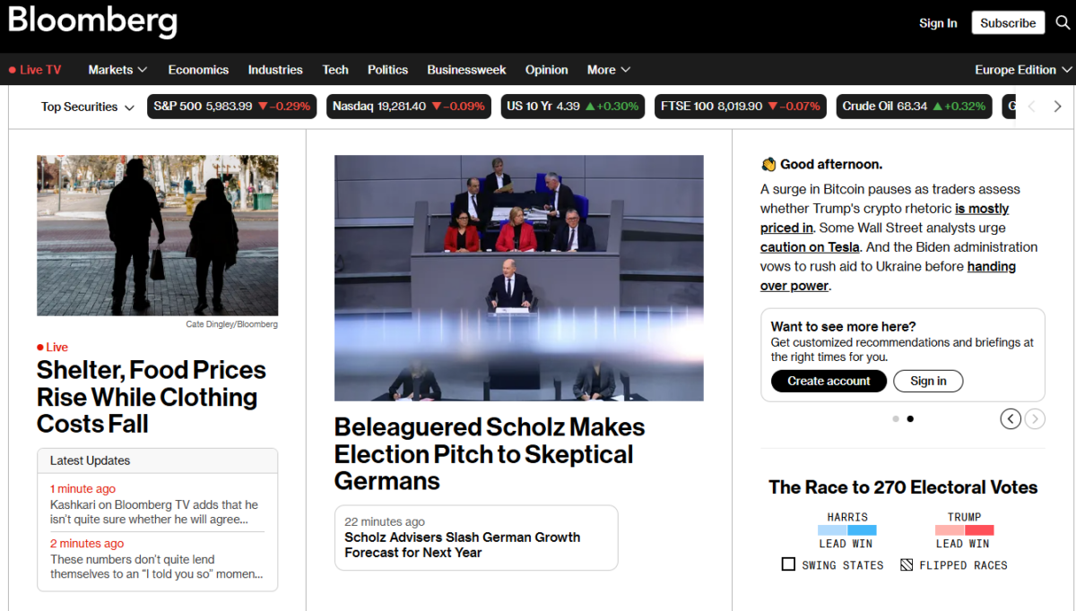 Das Bloomberg Terminal im Test – Inhalte, Aufbau, Kosten & Erfahrungen (2025) Bloomberg ist das führende Finanzportal weltweit und richtet sich sowohl an institutionelle als auch an private Trader und Investoren