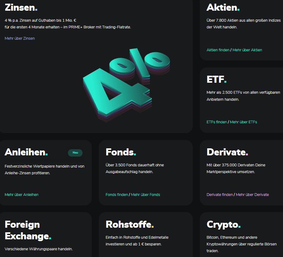 Scalable Capital, der beliebte Online Broker im Fokus: Erfahrungen, Kosten, Seriosität, Test (2025) Das Handelsangebot von Scalable Capital umfasst eine Bandbreite an Assets darunter Aktien ETFs Fonds Anleihen Kryptowaehrungen und Forex