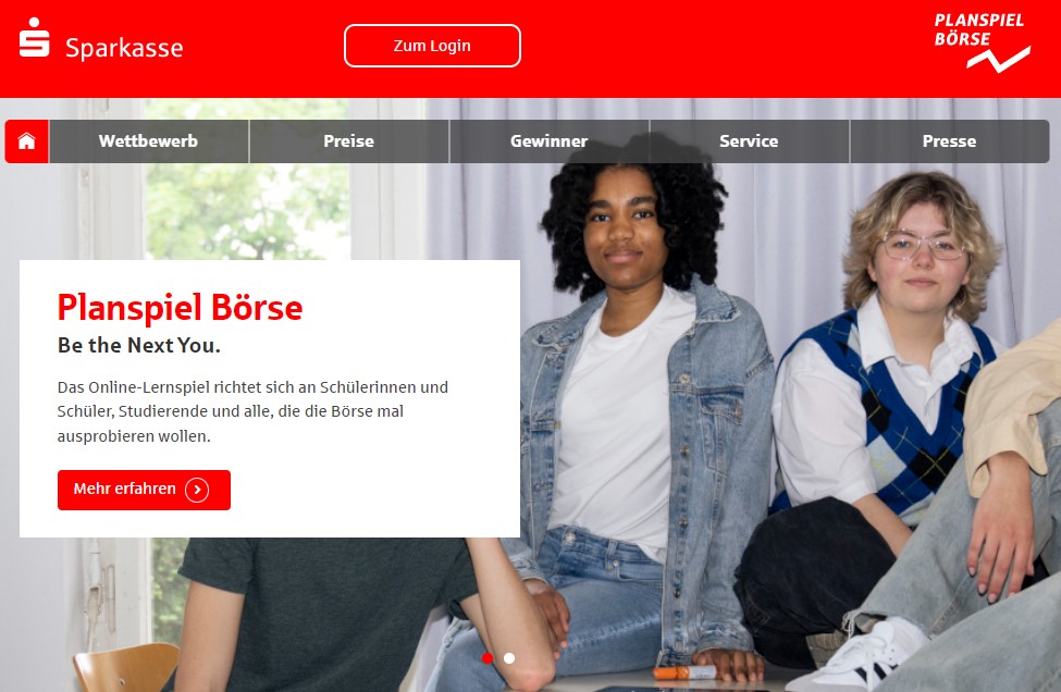 Planspiel Börse - spielerisch zum Börsenerfolg? (2025) Das Planspiel Börse von der Sparkasse ist das größte Börsenspiel Event in ganz Europa