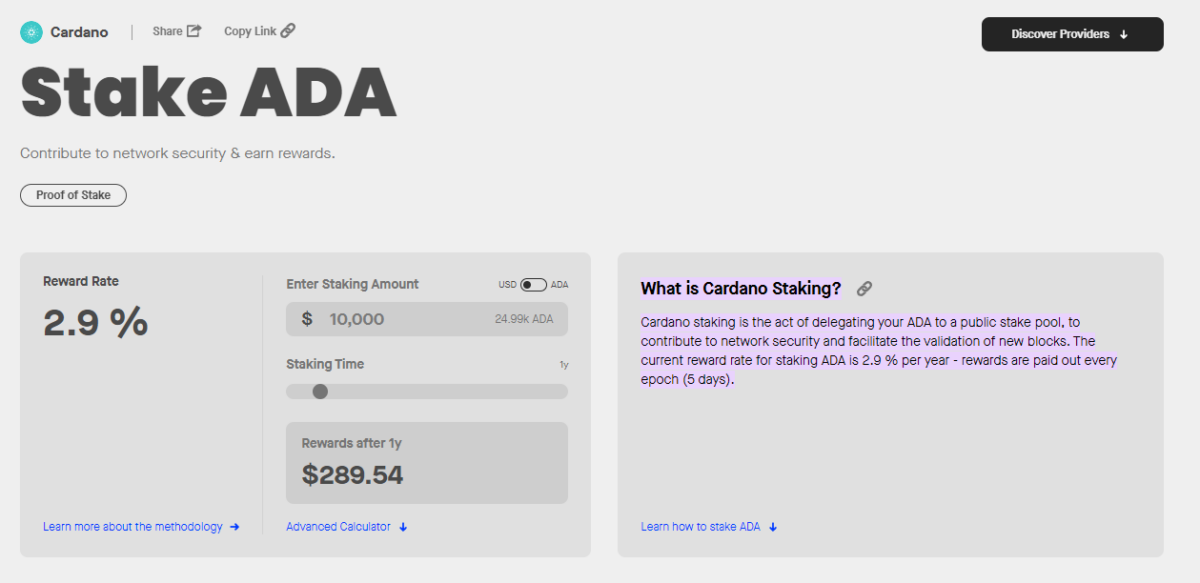 Earn.World Erfahrungen (2025) – wie seriös ist die Krypto-Plattform wirklich? Die Reward Rate von Cardano beträgt in der aktuellen Staking Epoche lediglich 2,9%