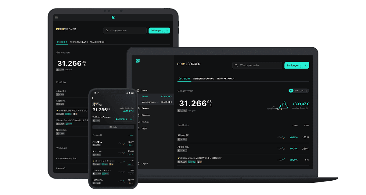 Scalable Capital, der beliebte Online Broker im Fokus: Erfahrungen, Kosten, Seriosität, Test (2025) Die hauseigene Handelsplattform von Scalable Capital ist uebersichtlich aufgebaut und leicht verstaendlich