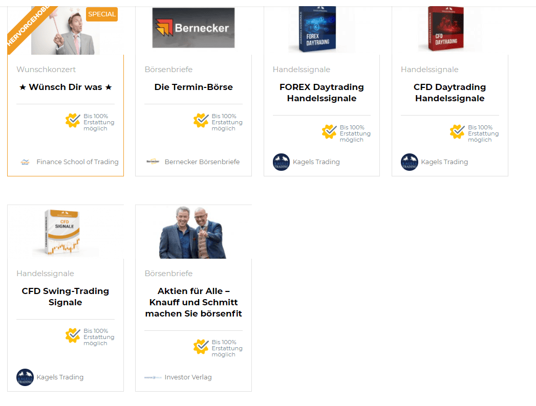 trading-house.net, Online Broker im Fokus: Erfahrungen, Kosten, Seriosität, Test (2025) Finance School of Trading - Ausbildungsangebote, Handelssignale, Börsenbriefe, Börsenausbildung