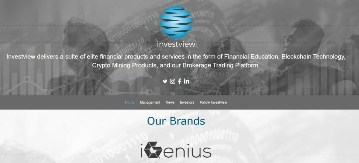 Investview ist das Unternehmen hinter iGenius und wurde in der Vergangenheit bereits mehrere Male umfirmiert