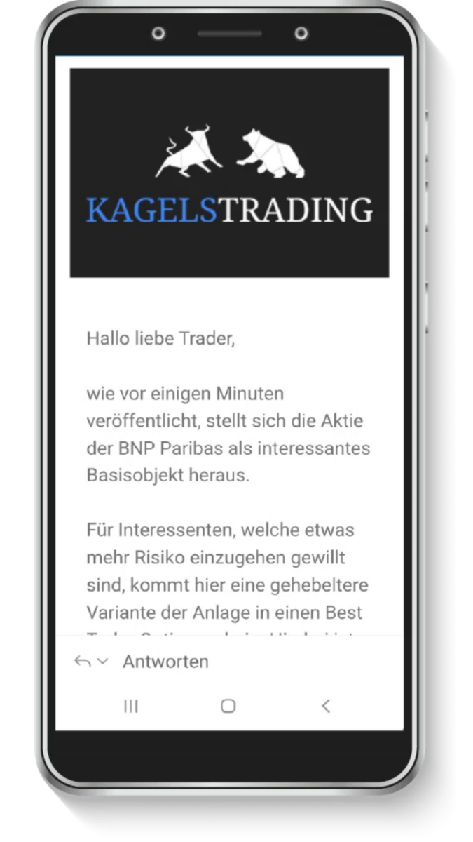 Signale für Optionsscheine 14 Tage testen! Mock up Optionsscheine 2