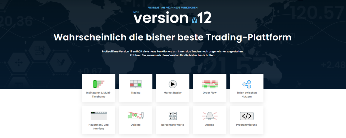 ProRealTime Börsensoftware – Angebot, Erfahrungen & Kosten (2025) die funktionen der trading-plattform prorealtime mit market replay; alarme; orderflow, indikatoren