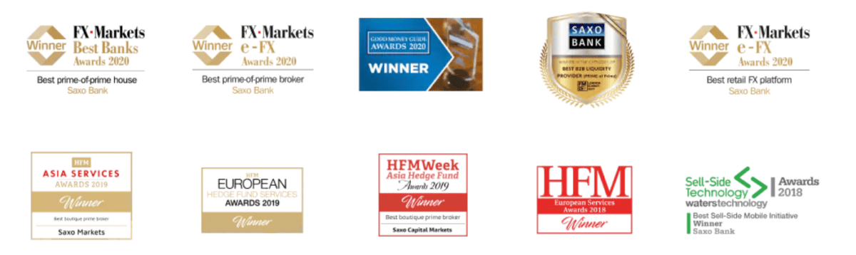 Saxo Bank, der große Online-Broker im Fokus: Erfahrungen, Kosten, Seriosität, Test (2025) Saxo Bank Auszeichnungen