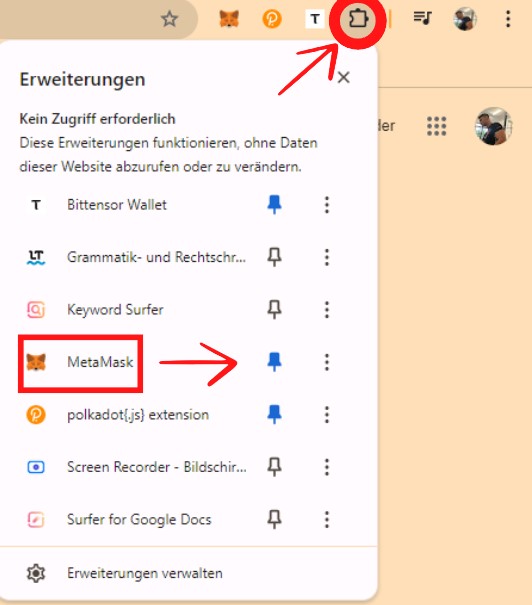 MetaMask Erfahrungen (2025) – wie sicher ist die Krypto-App? So fügst du die MetaMask Wallet als Favorit in der Menüleiste als Add-on hinzu