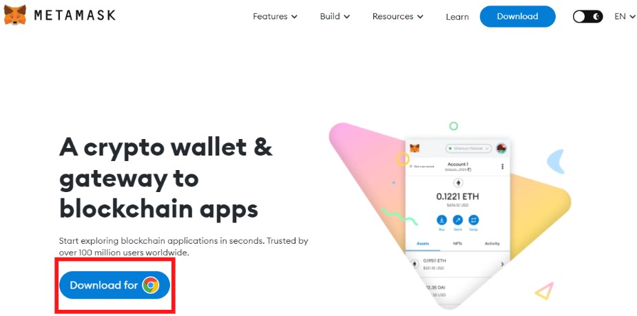 MetaMask Erfahrungen (2025) – wie sicher ist die Krypto-App? Um MetaMask zu installieren, gehe auf die Homepage metamask.io und wähle den richtigen Browser aus
