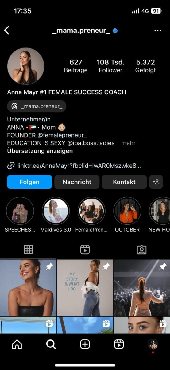 Viele Markenbotschafter von iGenius sind junge Frauen, welche das Geschäftsmodell bei ihren Followern bewerben