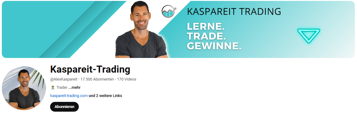 Max Steinauer, Decker Capital, Luke Michels Trading & Co. - Hidden Trading Champions auf YouTube (2025) der youtube kanal von kaspereit trading