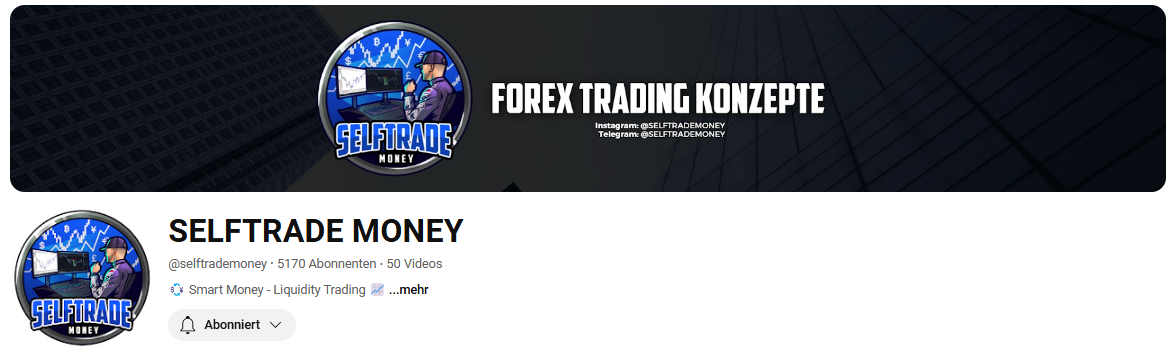 Max Steinauer, Decker Capital, Luke Michels Trading & Co. - Hidden Trading Champions auf YouTube (2025) der youtube kanal von selftrade money
