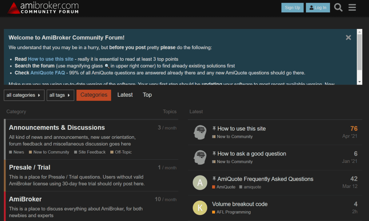 AmiBroker.com: Vorstellung der Analysesoftware (2025) AmiBroker Community