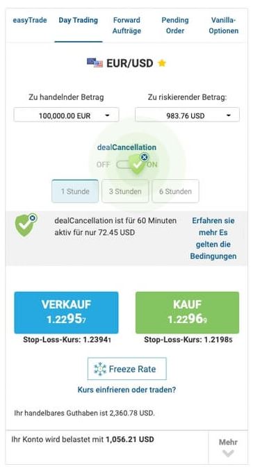 easyMarkets im Fokus, wie gut ist dieser Online-Broker? Erfahrungen, Kosten, Seriosität (2025) dealcancellation easymarkets risiko tool