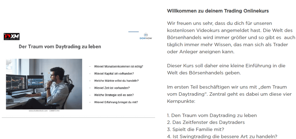 DowHow Trading Erfahrungen - Markus Gabel (2025) Kostenloser Trading online kurs dowhow