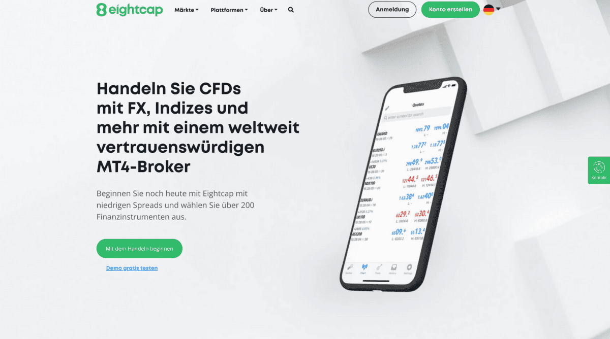 Die Vor- und Nachteile von The Funded Trader: Ein ehrlicher Blick auf die Prop-Trading-Firma eightcap webseite