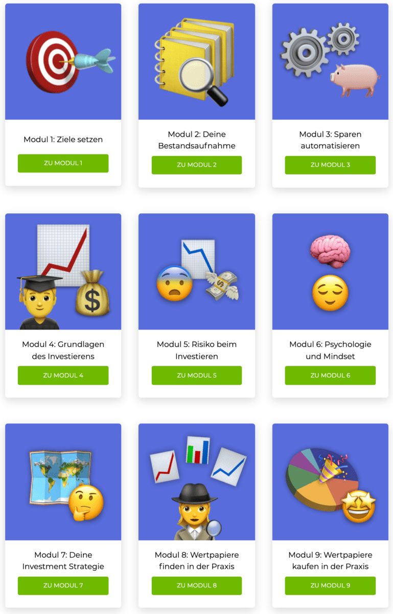 Erfahre alles über den Finanzfluss Campus von Thomas Kehlmann – Erfahrungen | Inhalte | Kosten (2025) Die neun Module des Finanzfluss Campus im Überblick