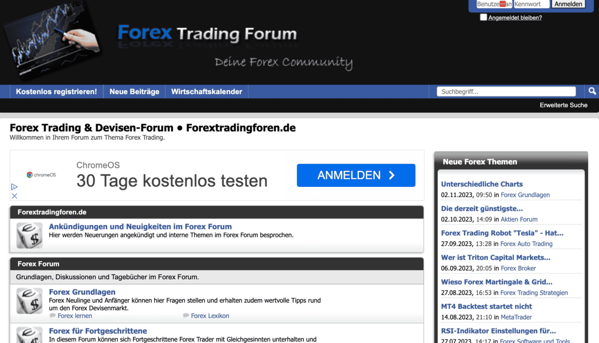 Börsenforen für Trader und Anleger (2025) forextradingforen boersenforum 1