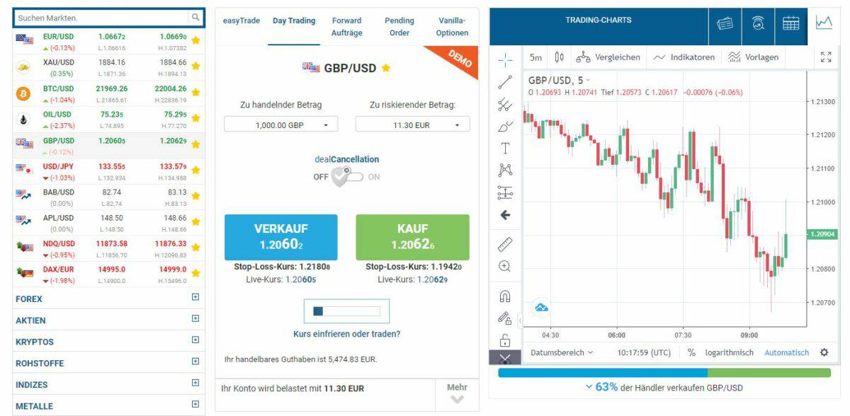 easyMarkets im Fokus, wie gut ist dieser Online-Broker? Erfahrungen, Kosten, Seriosität (2025) freeze rate easymarkets trading tool