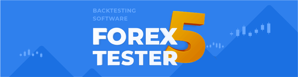 Forex Tester 5: Mehr als nur Backtesting – Ein umfassender Überblick Das Bild zeigt das Logo von Forex Tester 5.