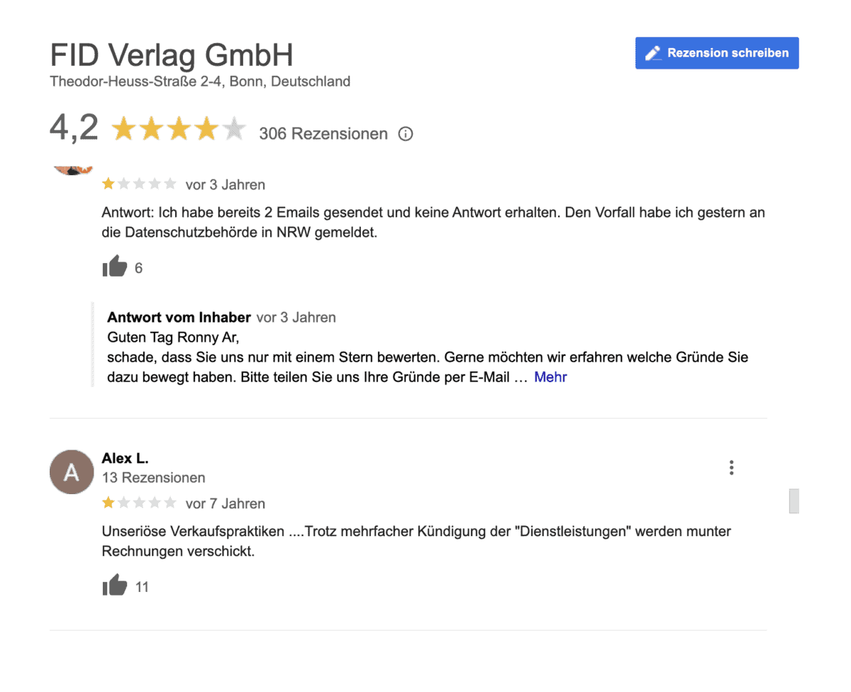 Erfahrungsbericht über verschiedene Börsenbriefe des Investor-Verlags seriösität von fid verlag