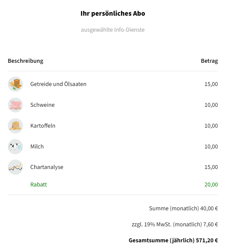 Kaack Terminhandel – Der führende Anbieter für Terminkontrakte im Agrarbereich kaack terminhandel info dienst preise