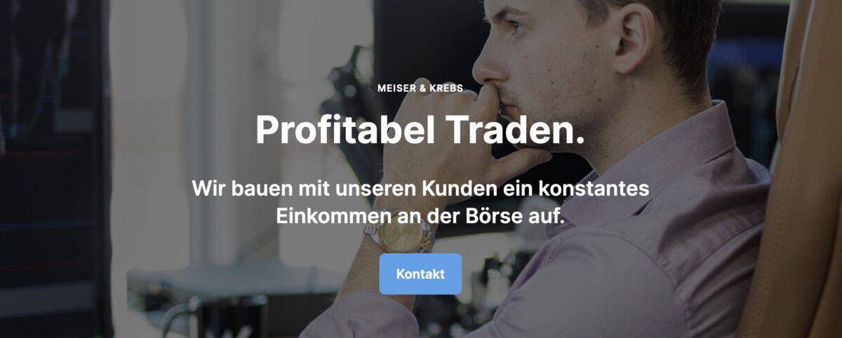 MK Boersenhandel Review - wie gut sind die Coaching-Module von Meiser und Krebs? mk boersenhandel webseite
