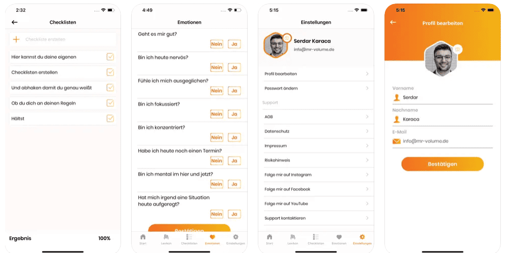 Mr. Volume Academy – Die Trading Ausbildung von Serdar Karaca Screenshot eines Bewerbungsformulars auf der Website von Serdar Karaca. Oben im schwarzen Banner steht das Logo 'Serdar Karaca'. Die Hauptüberschrift fordert dazu auf, das Bewerbungsformular auszufüllen, damit er helfen kann. Darunter steht, dass nur noch wenige Plätze frei sind. Es gibt Eingabefelder für den vollständigen Namen, die beste E-Mail-Adresse und die Handynummer mit Ländervorwahl