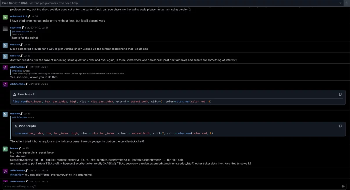 Einführung in TradingView's Pine Script: Alles, was du wissen musst (2025) Forum für Fragen rund um Pine-Script