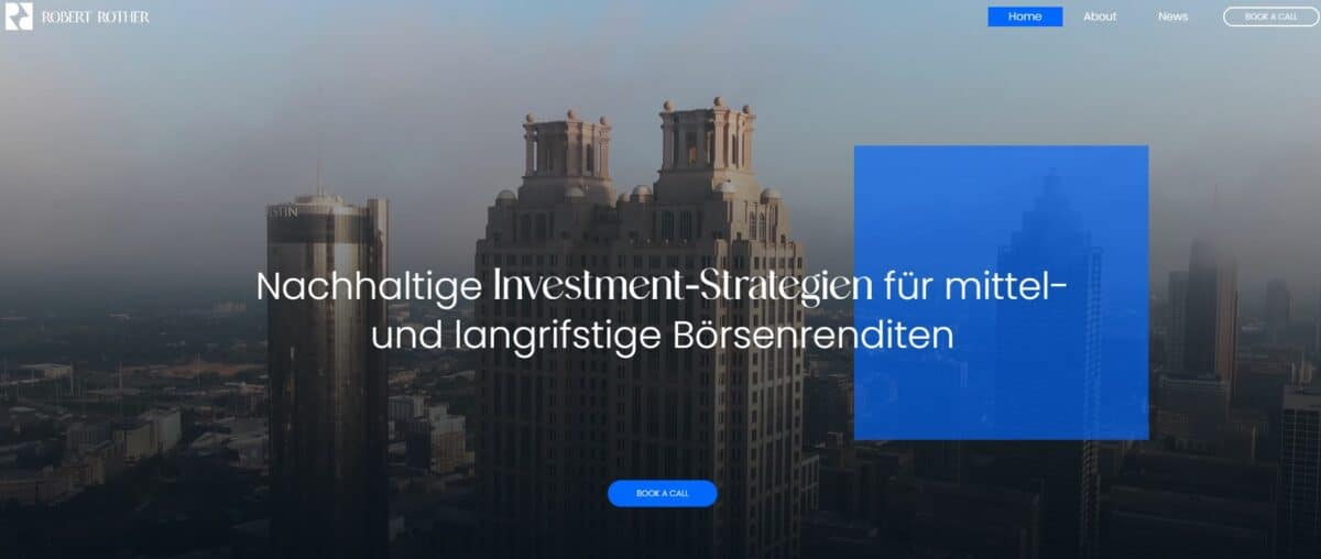 Robert Rother Erfahrungen – Investment Academy und Community (2025) robert rother investment academy startseite