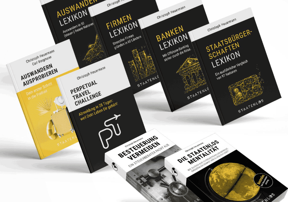 Staatenlos – Christoph Heuermann (Erfahrungen - 2023): Wie du ein steuerfreies Leben als digitaler Nomade führen kannst staatenlos ebooks