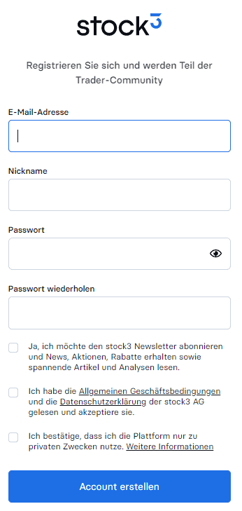 stock3: das große Finanzportal – ehrliche Erfahrungen und Test. Wie gut ist die Plattform? stock3 kontoerstellung