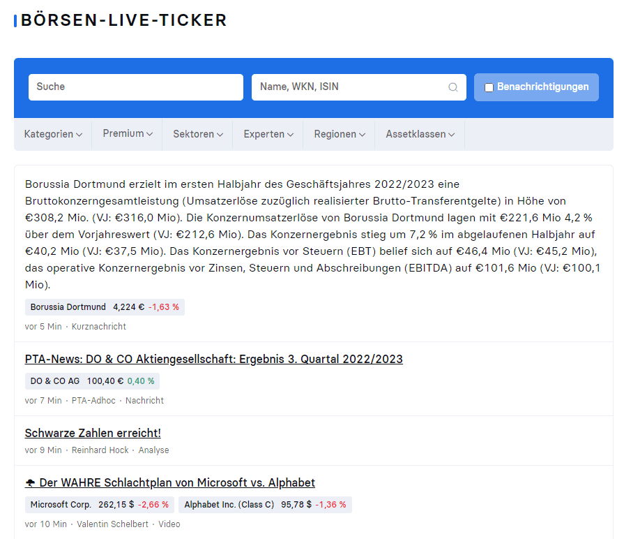 stock3: das große Finanzportal – ehrliche Erfahrungen und Test. Wie gut ist die Plattform? stock3 live ticker