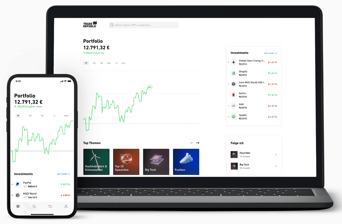 Trade Republic, der beliebte Online Broker im Fokus: Erfahrungen, Kosten, Seriosität, Test (2025) trade republic handelsplattform app und web