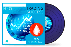 Trading Sucess Produktbild Erfolgreiches traden mit Trinkwasser für Erfolgs-Suggestionen