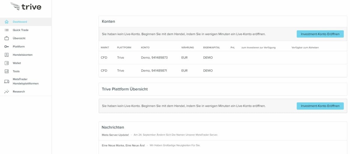Trive, der beliebte Online Broker im Fokus: Erfahrungen, Kosten, Seriosität, Test (2025) trive eigenes konto eroeffnet