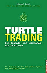 Die besten Trading Bücher im Überblick - technische Analyse, Strategien, Indikatoren und mehr (2025) Buchcover von Turtle Trading von Michael Covel