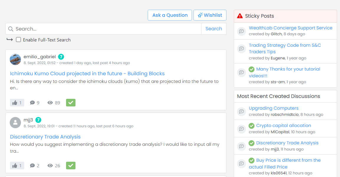 Wealth-Lab Erfahrungen | Kosten | Features (2025) wealth lab community